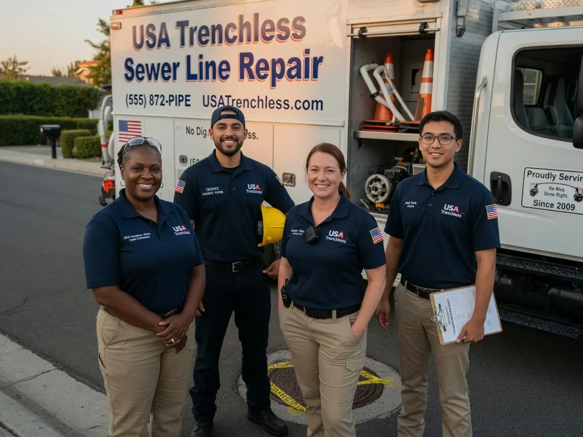 Sewer Line Repair company in Newington, GA